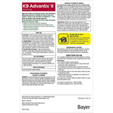 Bayer K9 Advantix II Flea Treatment for Small Dogs 4 Month Supply Bayer