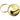 Coastal Pet Round Dog Bells Collar Decoration, 1-Inch Gold (3-Count) Coastal Pet Products