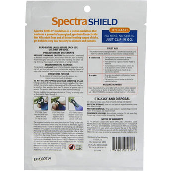 Durvet Spectra Shield Collar Medallion Dogs 30 to 55lbs. Durvet