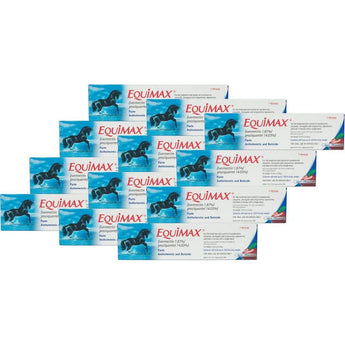 Equimax Horse Wormer Tapes and All Major Parasites 12 Tubes Save Bimeda
