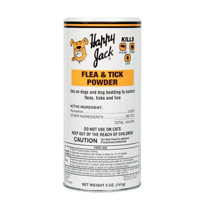Happy Jack Flea and Tick Powder 5oz. Happy Jack