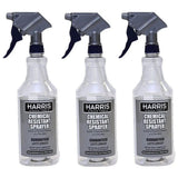 Harris Chemically Resistant Professional Spray Bottle 32 oz. 3CT Harris