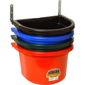 Little Giant Livestock Plastic Fence Feeder 20Qt, Assort Color Little Giant