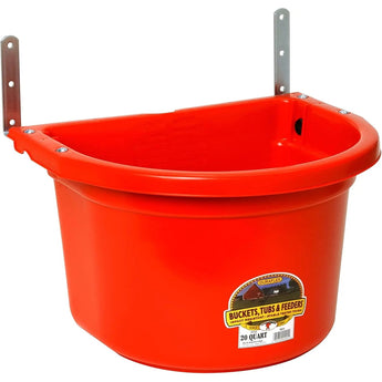 Little Giant Livestock Plastic Fence Feeder 20Qt, Assort Color Little Giant
