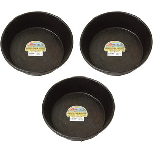 Little Giant Rubber Livestock Feed Pan 8 Quart Little Giant