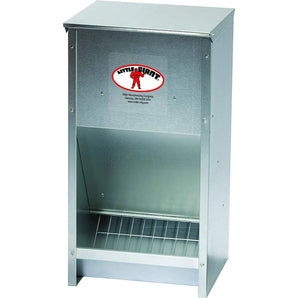 Little Giant Steel Galvanized High Capacity Poultry Feeder Up To 25lbs Little Giant