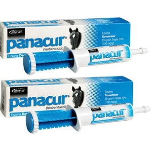Panacur Equine Paste 10% Horse Wormer 100mg 2-Pack Panacur