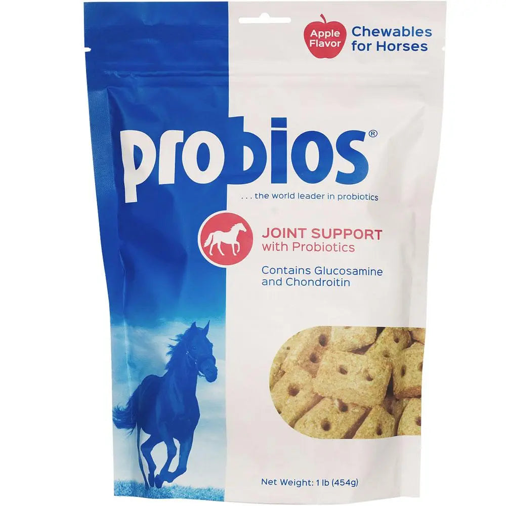 Probitso Probios Horse Joint Support w/Probiotics Apple Flavor Chewables 1Lb ...
