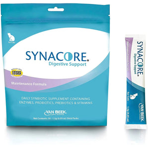 Synacore Digestive Support for Cats 30 Stick 1.5g Packets Van Beek
