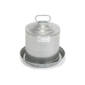 Little Giant Double Wall Metal Poultry Fount 2 Gallon Little Giant