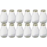 Little Giant Honey Jars With Glass Lid 16 Oz. 12-Pack Little Giant