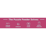 Spot Doc & Phoebe Puzzle Feeder for Cats, Blue SPOT