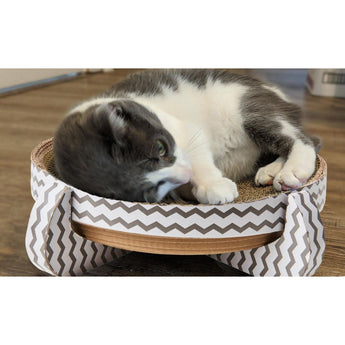 SPOT Nest Cat Scratcher w/Catnip 14-Inch SPOT