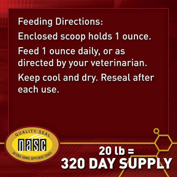 Vita Flex E and Selenium Supplement for Horses 20lbs. 320 Day Supply Vita Flex