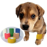 Wrap-It-Up 4" Self Cohesive Flexible Bandages Pets Animals & Humans 18CT, Pink Piccardmeds4pets.com